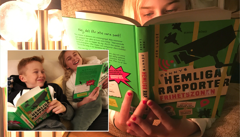 11-åringen tipsar om årets julklapp: ”Det är världens bästa bok”