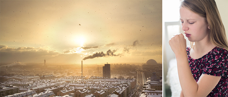 Smutsig luft ett stort hälsoproblem även i Sverige 