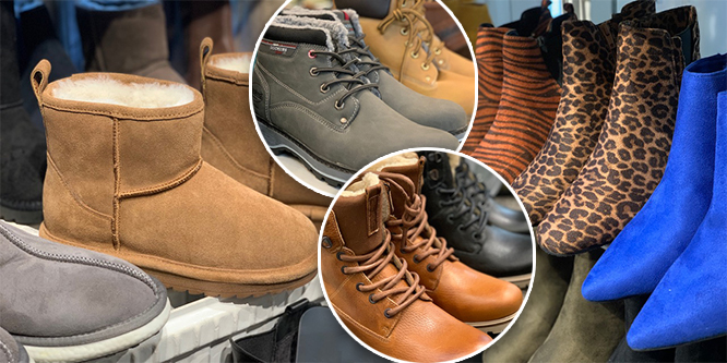 Snygga och bekväma skor från några av världens största märken – till halva marknadspriset